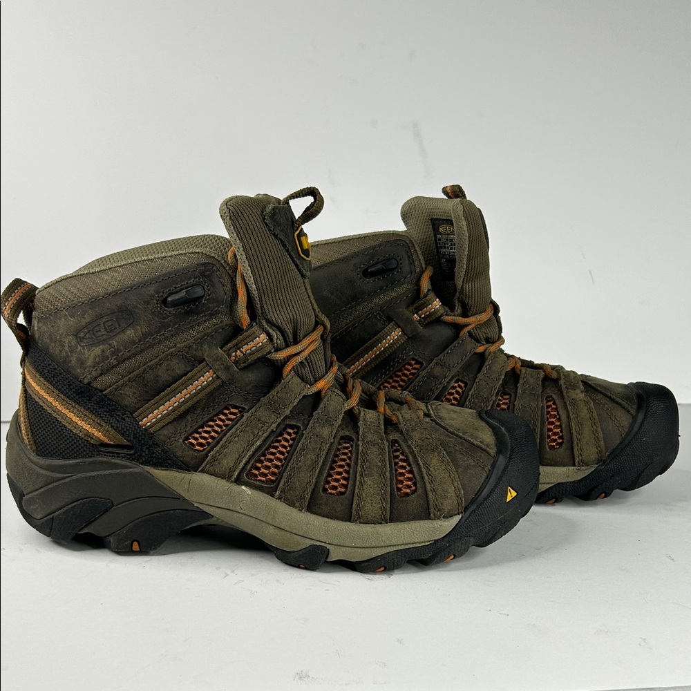 KEEN Men's Olive and Black Outdoor Boots